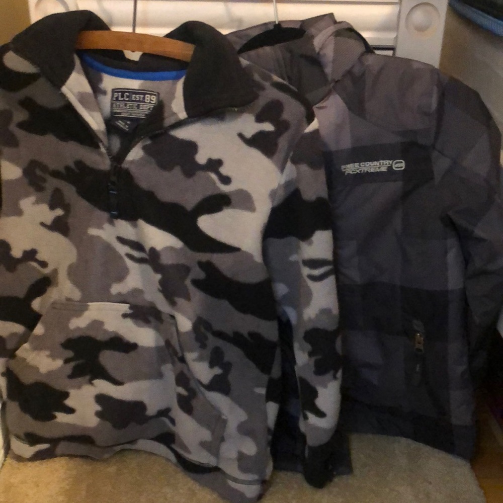Boys free country extreme performance series jacket boys pullover children place